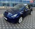 Синий Тесла Model Y, объемом двигателя 0 л и пробегом 43 тыс. км за 32000 $, фото 4 на Automoto.ua