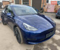 Синий Тесла Model Y, объемом двигателя 0 л и пробегом 41 тыс. км за 28500 $, фото 1 на Automoto.ua