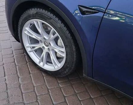 Синій Тесла Model Y, об'ємом двигуна 0 л та пробігом 48 тис. км за 32600 $, фото 1 на Automoto.ua