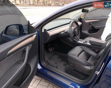 Синій Тесла Model Y, об'ємом двигуна 0 л та пробігом 54 тис. км за 30000 $, фото 17 на Automoto.ua