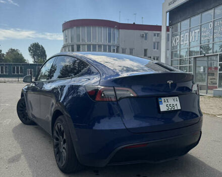 Синий Тесла Model Y, объемом двигателя 0 л и пробегом 10 тыс. км за 25000 $, фото 4 на Automoto.ua
