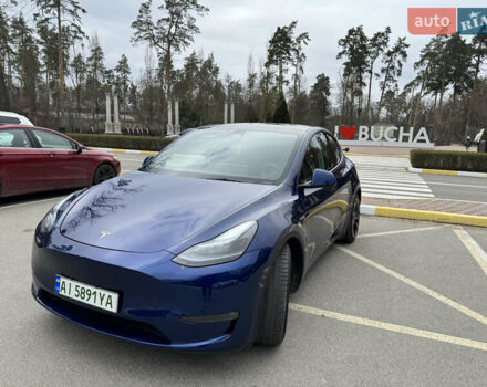 Синий Тесла Model Y, объемом двигателя 0 л и пробегом 18 тыс. км за 31200 $, фото 6 на Automoto.ua