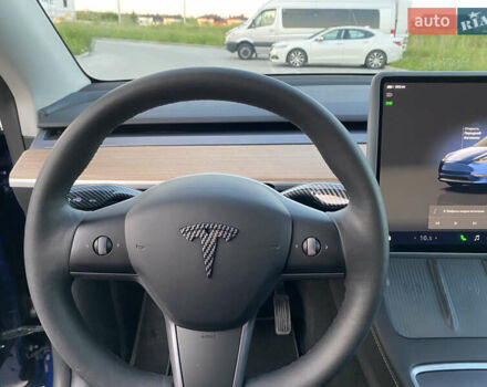 Синий Тесла Model Y, объемом двигателя 0 л и пробегом 15 тыс. км за 28200 $, фото 29 на Automoto.ua