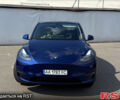 Синий Тесла Model Y, объемом двигателя 0 л и пробегом 26 тыс. км за 30000 $, фото 1 на Automoto.ua