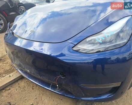 Синий Тесла Model Y, объемом двигателя 0 л и пробегом 37 тыс. км за 23000 $, фото 18 на Automoto.ua
