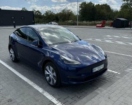 Синий Тесла Model Y, объемом двигателя 0 л и пробегом 13 тыс. км за 28500 $, фото 7 на Automoto.ua