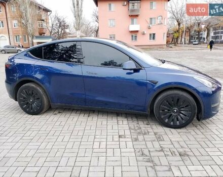 Синій Тесла Model Y, об'ємом двигуна 0 л та пробігом 54 тис. км за 30000 $, фото 3 на Automoto.ua