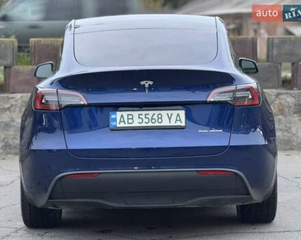 Синий Тесла Model Y, объемом двигателя 0 л и пробегом 35 тыс. км за 34999 $, фото 8 на Automoto.ua