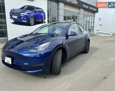 Синий Тесла Model Y, объемом двигателя 0 л и пробегом 10 тыс. км за 25000 $, фото 8 на Automoto.ua