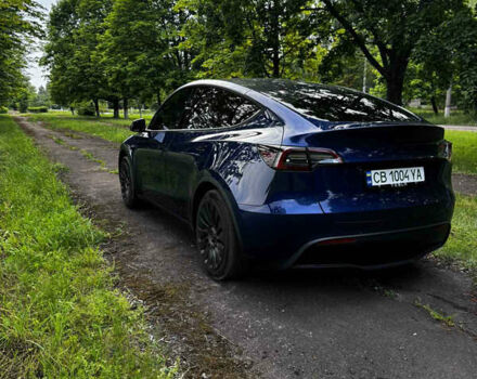 Синий Тесла Model Y, объемом двигателя 0 л и пробегом 26 тыс. км за 19900 $, фото 17 на Automoto.ua