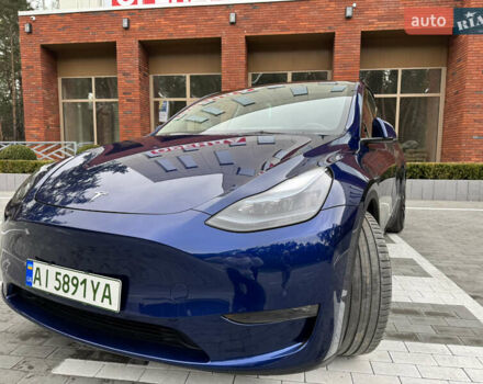 Синий Тесла Model Y, объемом двигателя 0 л и пробегом 18 тыс. км за 31200 $, фото 3 на Automoto.ua