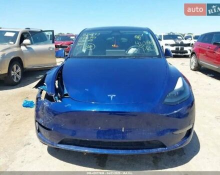 Синий Тесла Model Y, объемом двигателя 0 л и пробегом 42 тыс. км за 18600 $, фото 2 на Automoto.ua