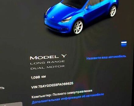 Синий Тесла Model Y, объемом двигателя 0.39 л и пробегом 1000 тыс. км за 32000 $, фото 4 на Automoto.ua