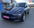 Синий Тесла Model Y, объемом двигателя 0 л и пробегом 38 тыс. км за 33000 $, фото 1 на Automoto.ua