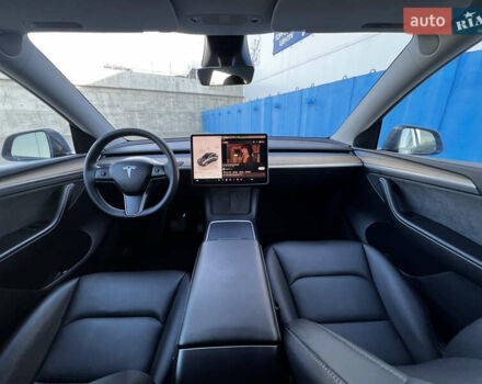 Синий Тесла Model Y, объемом двигателя 0 л и пробегом 38 тыс. км за 33000 $, фото 16 на Automoto.ua