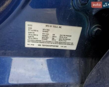 Синий Тесла Model Y, объемом двигателя 0 л и пробегом 78 тыс. км за 10100 $, фото 11 на Automoto.ua