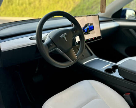 Синий Тесла Model Y, объемом двигателя 0 л и пробегом 13 тыс. км за 26500 $, фото 23 на Automoto.ua