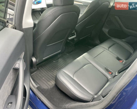 Синий Тесла Model Y, объемом двигателя 0 л и пробегом 41 тыс. км за 28500 $, фото 12 на Automoto.ua