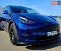 Синий Тесла Model Y, объемом двигателя 0 л и пробегом 67 тыс. км за 24999 $, фото 1 на Automoto.ua