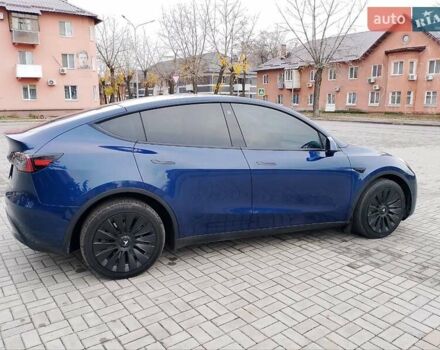 Синій Тесла Model Y, об'ємом двигуна 0 л та пробігом 54 тис. км за 30000 $, фото 2 на Automoto.ua