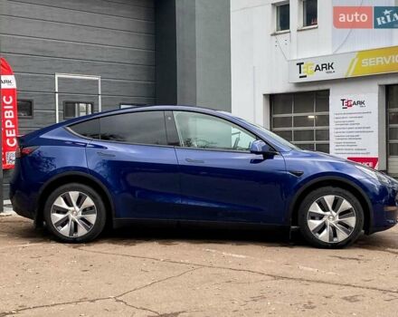 Синий Тесла Model Y, объемом двигателя 0 л и пробегом 35 тыс. км за 30999 $, фото 10 на Automoto.ua