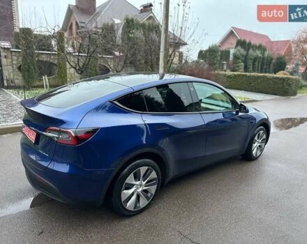 Синий Тесла Model Y, объемом двигателя 0 л и пробегом 46 тыс. км за 35900 $, фото 5 на Automoto.ua