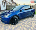 Синий Тесла Model Y, объемом двигателя 0 л и пробегом 47 тыс. км за 29500 $, фото 1 на Automoto.ua
