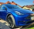 Синий Тесла Model Y, объемом двигателя 0 л и пробегом 12 тыс. км за 35000 $, фото 1 на Automoto.ua