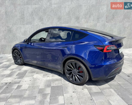 Синій Тесла Model Y, об'ємом двигуна 0 л та пробігом 18 тис. км за 28800 $, фото 4 на Automoto.ua