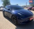 Синий Тесла Model Y, объемом двигателя 0 л и пробегом 43 тыс. км за 30500 $, фото 1 на Automoto.ua