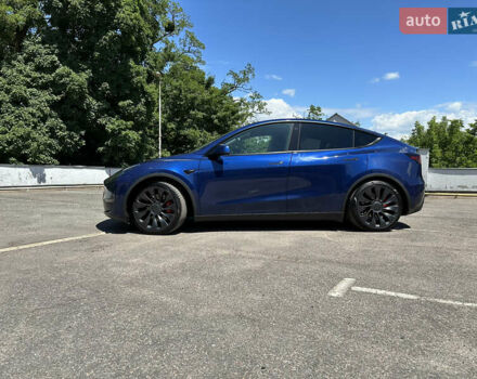Синий Тесла Model Y, объемом двигателя 0 л и пробегом 15 тыс. км за 33000 $, фото 8 на Automoto.ua