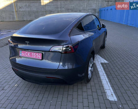 Синий Тесла Model Y, объемом двигателя 0 л и пробегом 38 тыс. км за 33000 $, фото 5 на Automoto.ua