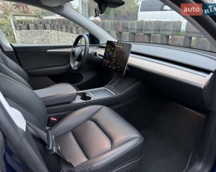Синий Тесла Model Y, объемом двигателя 0 л и пробегом 35 тыс. км за 34999 $, фото 21 на Automoto.ua