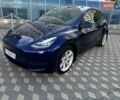 Синий Тесла Model Y, объемом двигателя 0 л и пробегом 43 тыс. км за 32000 $, фото 2 на Automoto.ua