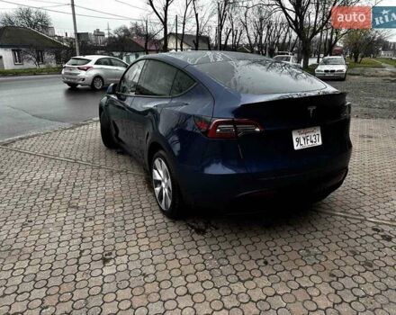 Синий Тесла Model Y, объемом двигателя 0 л и пробегом 59 тыс. км за 25500 $, фото 15 на Automoto.ua