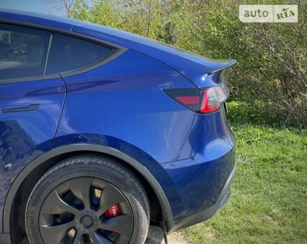 Синий Тесла Model Y, объемом двигателя 0 л и пробегом 13 тыс. км за 33000 $, фото 4 на Automoto.ua