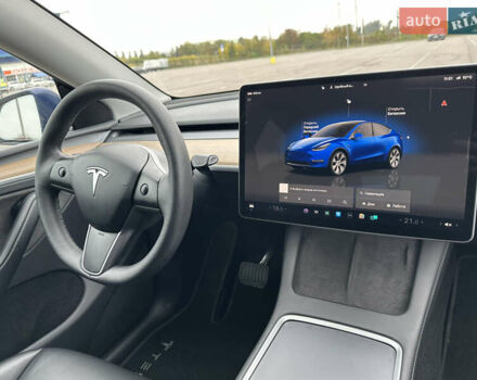 Тесла Model Y 2023 в Ровно на Automoto.ua Синий Тесла Model Y, объемом двигателя 0 л и пробегом 79 тыс. км за 26000 $, фото 15 на Automoto.ua