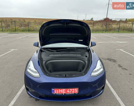 Тесла Model Y 2023 в Ровно на Automoto.ua Синий Тесла Model Y, объемом двигателя 0 л и пробегом 79 тыс. км за 26000 $, фото 6 на Automoto.ua