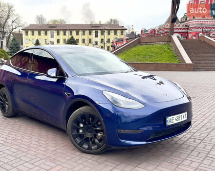 Синий Тесла Model Y, объемом двигателя 0 л и пробегом 14 тыс. км за 24500 $, фото 8 на Automoto.ua