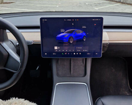 Синий Тесла Model Y, объемом двигателя 0 л и пробегом 46 тыс. км за 25499 $, фото 9 на Automoto.ua