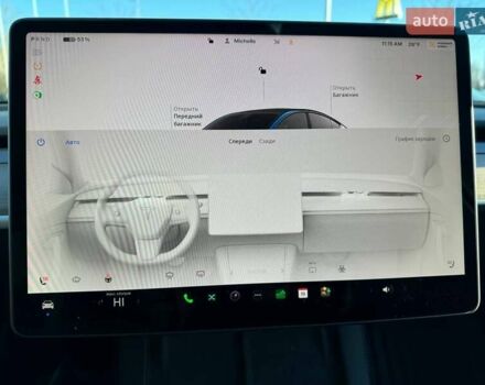 Синий Тесла Model Y, объемом двигателя 0 л и пробегом 48 тыс. км за 32990 $, фото 19 на Automoto.ua