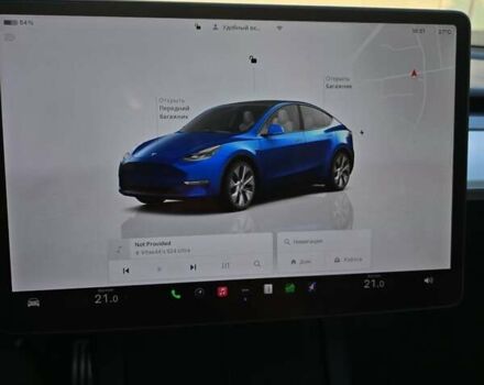 Синий Тесла Model Y, объемом двигателя 0 л и пробегом 51 тыс. км за 26400 $, фото 20 на Automoto.ua