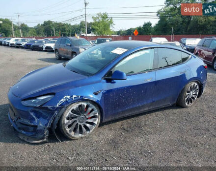 Синій Тесла Model Y, об'ємом двигуна 0 л та пробігом 17 тис. км за 32500 $, фото 35 на Automoto.ua
