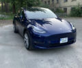 Синий Тесла Model Y, объемом двигателя 0 л и пробегом 34 тыс. км за 26800 $, фото 1 на Automoto.ua