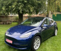 Синий Тесла Model Y, объемом двигателя 0 л и пробегом 37 тыс. км за 27270 $, фото 1 на Automoto.ua