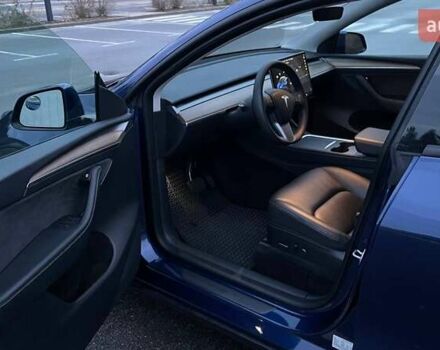Синий Тесла Model Y, объемом двигателя 0 л и пробегом 35 тыс. км за 29000 $, фото 7 на Automoto.ua