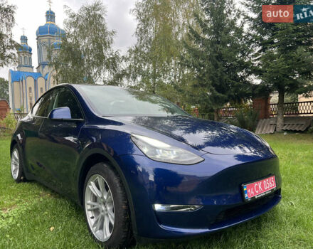 Синий Тесла Model Y, объемом двигателя 0 л и пробегом 37 тыс. км за 27270 $, фото 9 на Automoto.ua