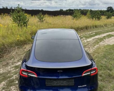 Синий Тесла Model Y, объемом двигателя 0 л и пробегом 37 тыс. км за 26700 $, фото 22 на Automoto.ua