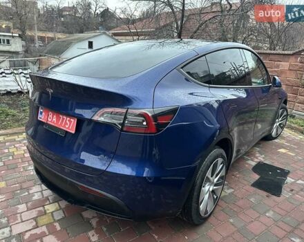 Синий Тесла Model Y, объемом двигателя 0 л и пробегом 5 тыс. км за 29100 $, фото 12 на Automoto.ua