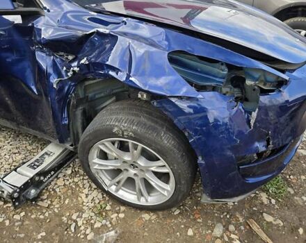 Синий Тесла Model Y, объемом двигателя 0 л и пробегом 42 тыс. км за 21800 $, фото 9 на Automoto.ua